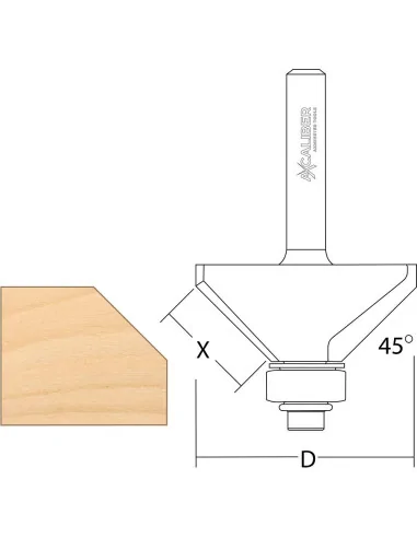 Axcaliber Bearing Guided Chamfer Cutters ➤ • Топ цена • jettools.bg