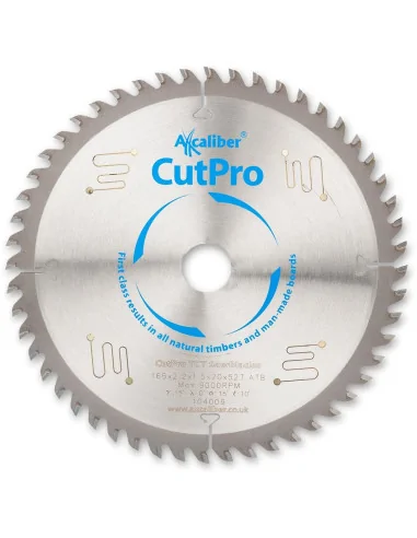 Axcaliber CutPro 165mm TCT Saw Blades - 1817 - 