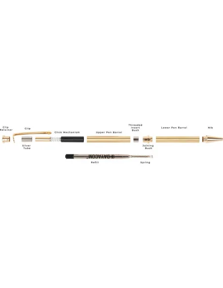 Artisan Click Pen Kit 🪚 Premium Woodworking Equipment | JetTools.bg