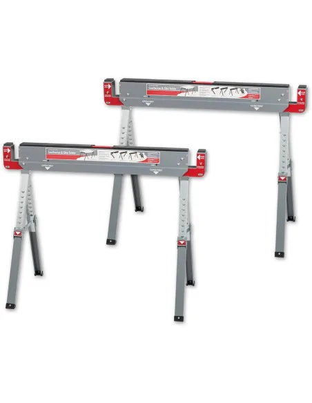 Axminster Workshop Sawhorses (Pair) 🪚 Premium Woodworking Equipment | JetTools.bg