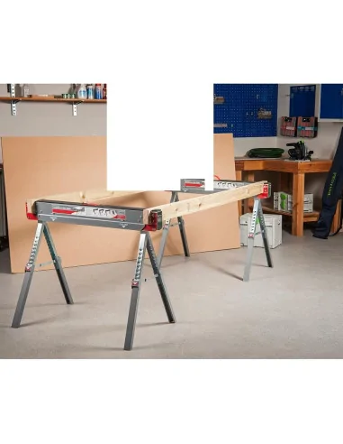 Axminster Workshop Sawhorses (Pair) 🪚 Premium Woodworking Equipment | JetTools.bg