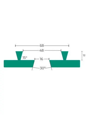 Axminster Woodturning SK100 Dovetail Jaws - Type E 🪚 Премиум оборудване за дървообработка | JetTools.bg