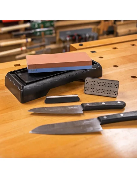 Axminster Workshop Wetstone & Diamond Sharpening Kit 🪚 Premium Woodworking Equipment | JetTools.bg