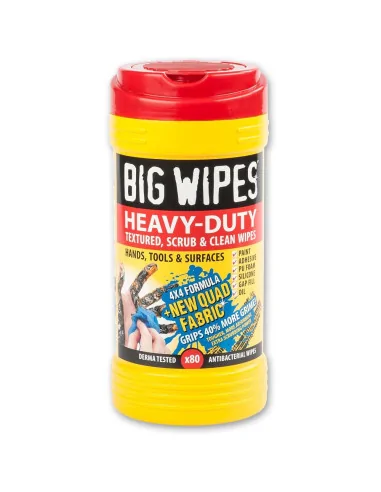 Big Wipes Heavy Duty Hand Wipes - 80 Wipe Tub ➤ • Топ цена • jettoo...