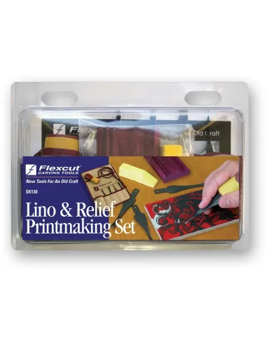 Flexcut 5 Piece Printmaking Set 🪚 Премиум оборудване за дървообработка | JetTools.bg