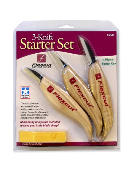 Flexcut Starter Knife Set 🪚 Premium Woodworking Equipment | JetTools.bg