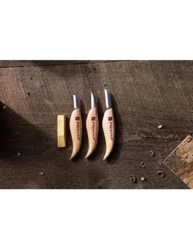 Flexcut Starter Knife Set 🪚 Premium Woodworking Equipment | JetTools.bg