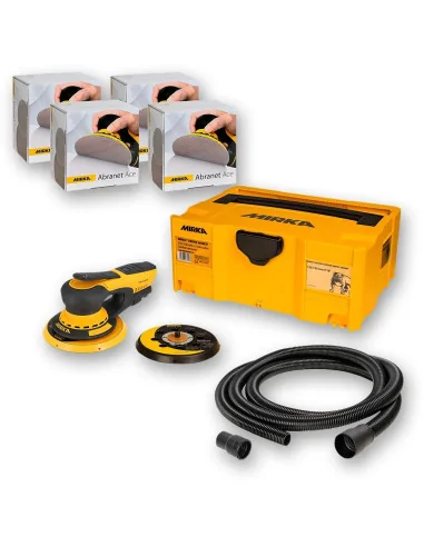 Mirka DEROS II 5650CV Random Sander Solution Kit, Abranet Ace & Hose