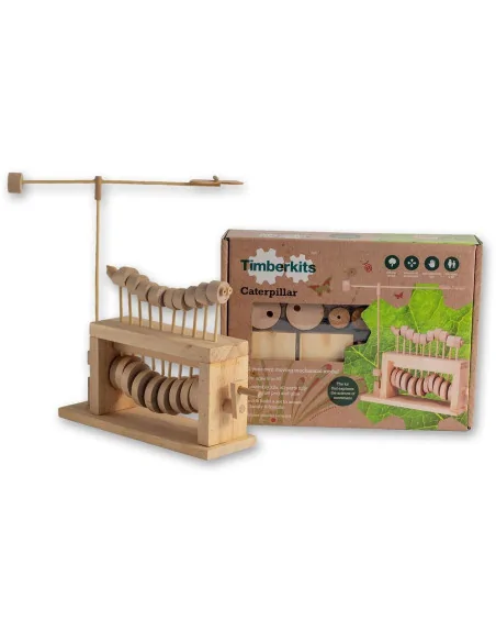 Timberkits Beginner Kit - Caterpillar 🪚 Премиум оборудване за дървообработка | JetTools.bg