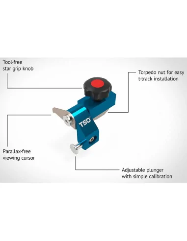 TSO Products Flip Stop For ST & TPG Guide System 🪚 Premium Woodworking Equipment | JetTools.bg