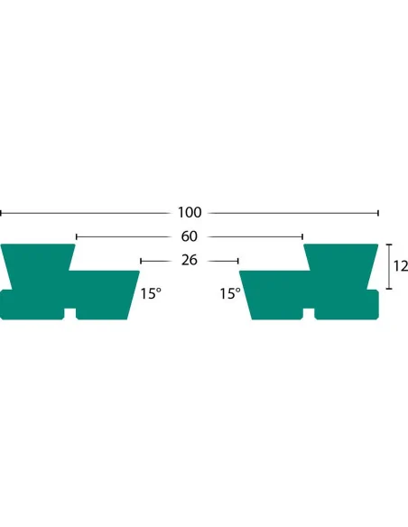 Type A 100mm Dovetail Jaws 🪚 Премиум оборудване за дървообработка | JetTools.bg