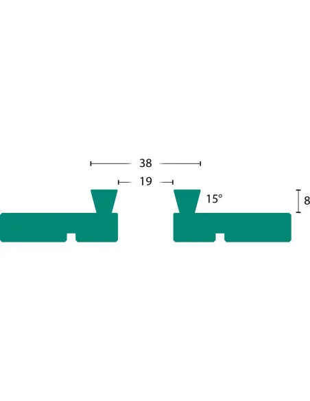 Type F 100mm Dovetail Jaws 🪚 Премиум оборудване за дървообработка | JetTools.bg