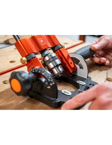 UJK Drill Guide with 10mm Chuck 🪚 Premium Woodworking Equipment | JetTools.bg