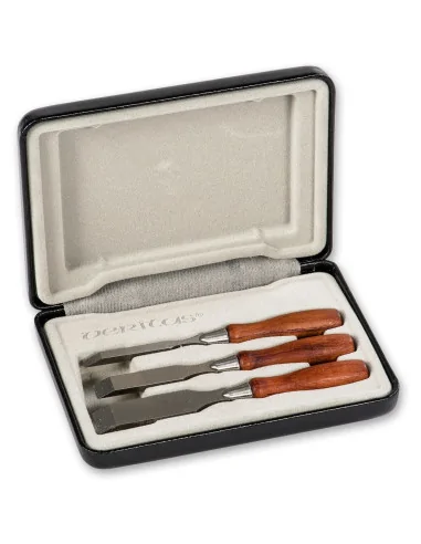 Veritas 3 Piece Miniature Chisel Set ➤ • Топ цена • jettools.bg