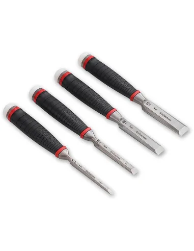 Hultafors HDCS4 Heavy-Duty Chisel Set, 4 Piece (6-25mm)