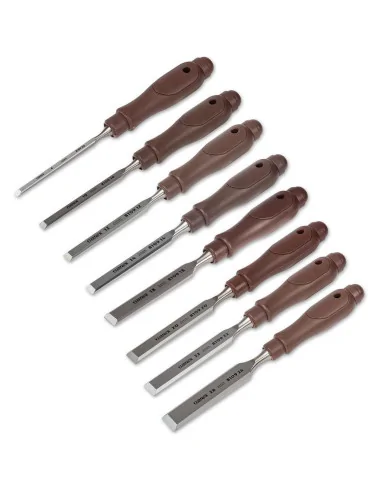 Narex 8 Piece Bevel Edge Chisel Set 🪚 Премиум оборудване за дървообработка | JetTools.bg