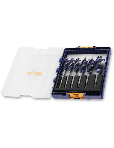 IRWIN Blue Groove 6X Wood Bit 6 Piece Set 🪚 Премиум оборудване за дървообработка | JetTools.bg