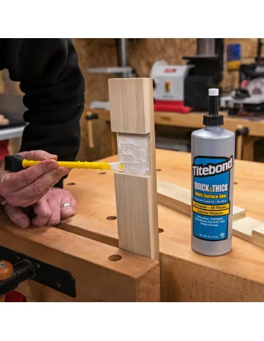 Лепило универсално Titebond Quick & Thick 473 🪚 Премиум оборудване за дървообработка | JetTools.bg
